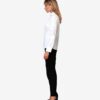Bluse Michelle von SANOGE. Klassische Business Bluse in weiß. Made in Germany. Pflegeleicht, besonders atmungsaktiv, knitterarm, easy care.